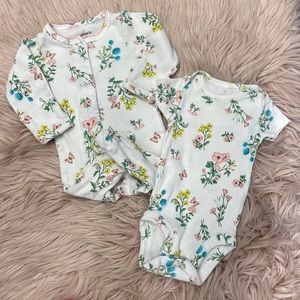 Newborn Sleeper & Diaper Shirt
